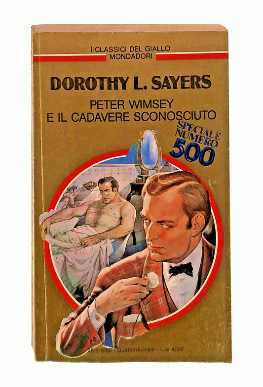 EBOND Peter Wimsey e Il Cadavere Sconosciuto D L Sayers Mondadori Libro LI048760