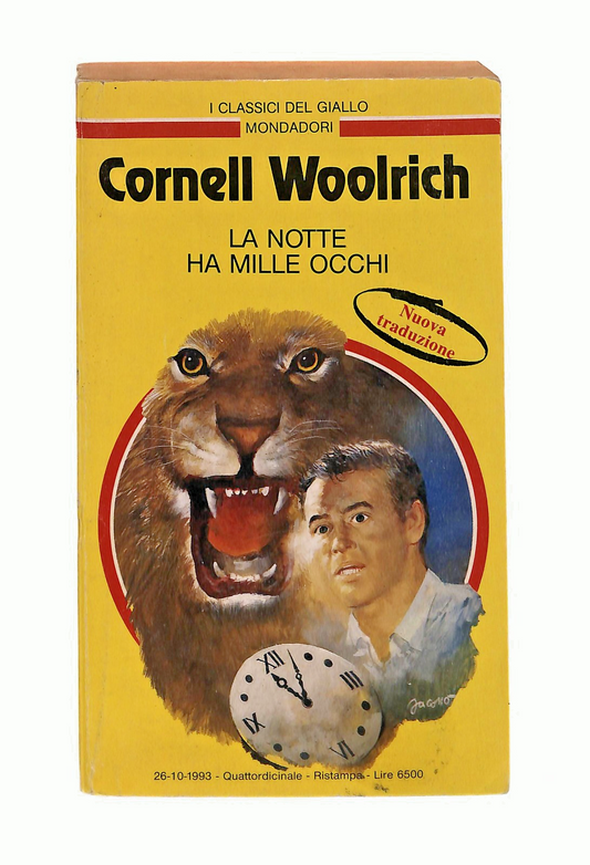 EBOND La Notte Ha Mille Occhi Woolrich Classici Giallo Mondadori Libro LI048764