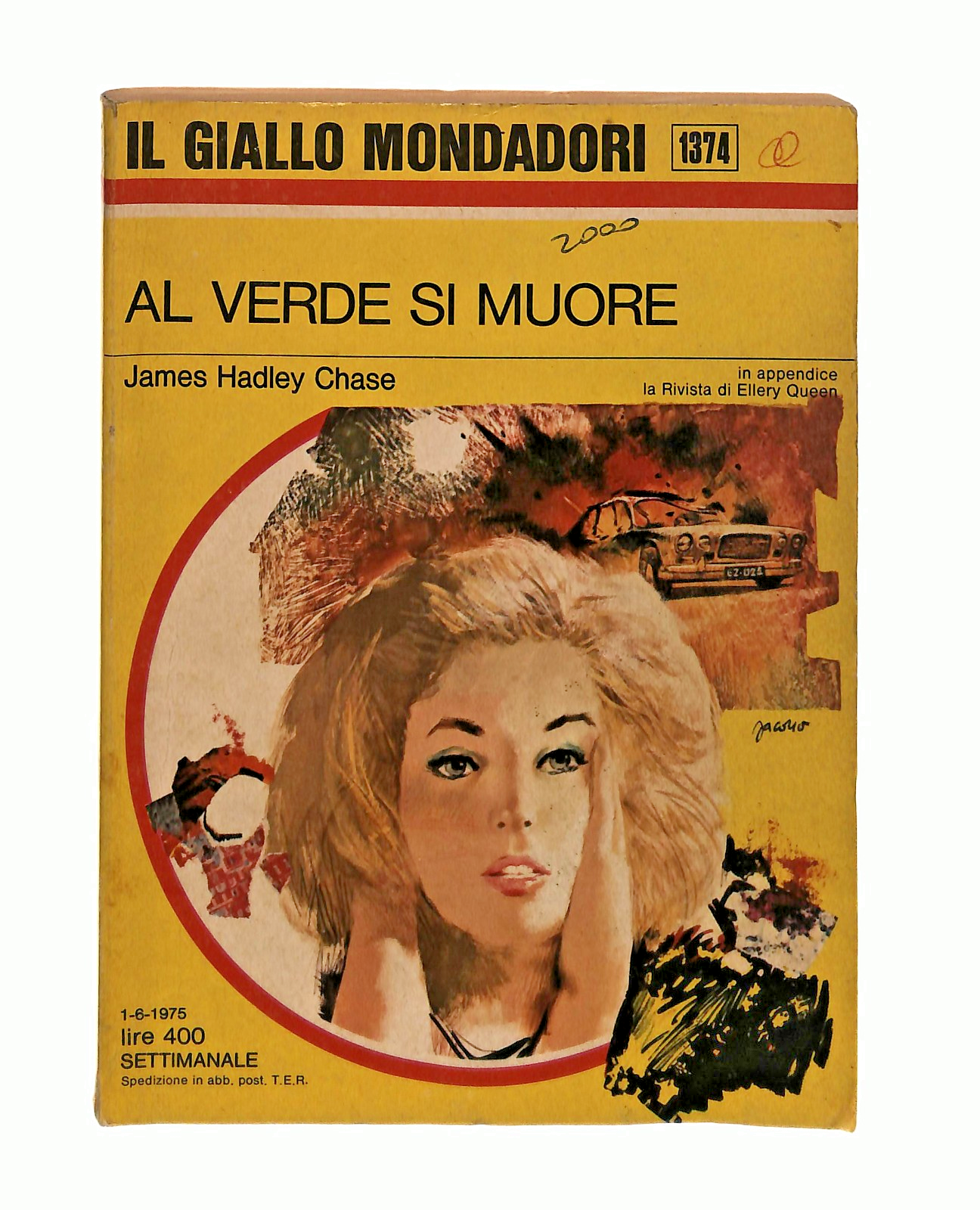 EBOND Al Verde Si Muore J H Chase Giallo Mondadori 1975 Libro LI048779