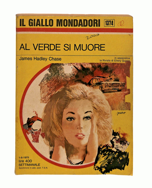 EBOND Al Verde Si Muore J H Chase Giallo Mondadori 1975 Libro LI048779
