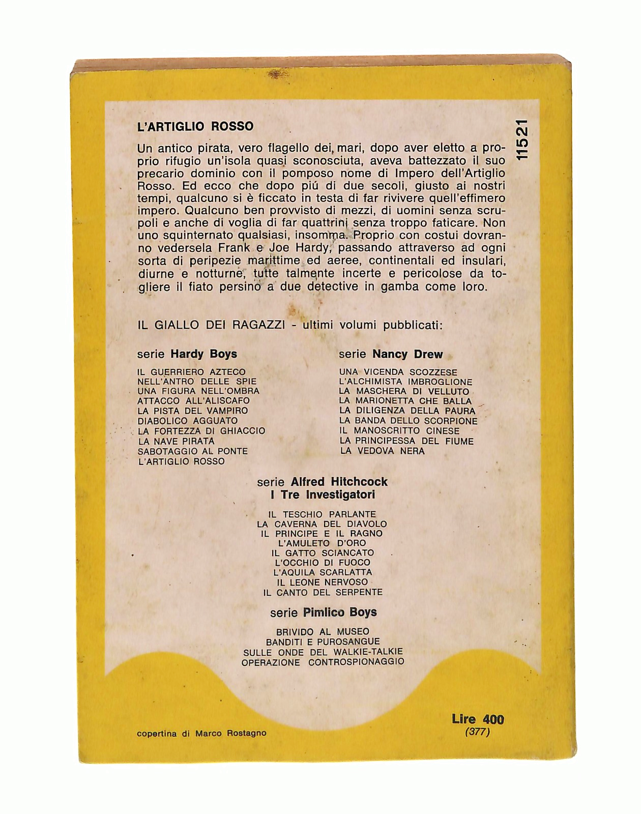 EBOND L Artiglio Rosso F W Dixon Giallo Ragazzi Mondadori 1974 Libro LI048786
