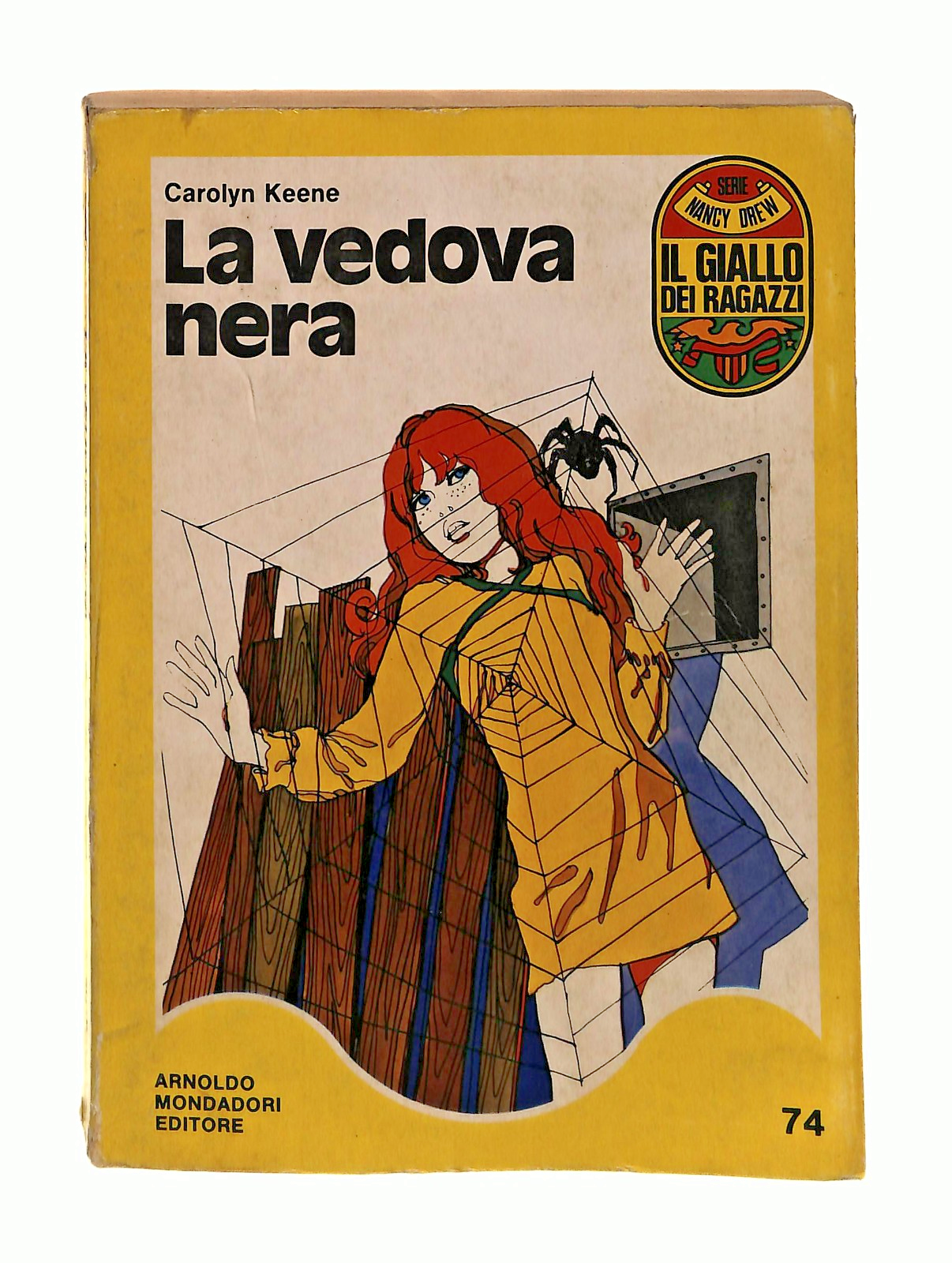 EBOND La Vedova Nera C Keene Giallo Ragazzi Mondadori 1974 Libro LI048789