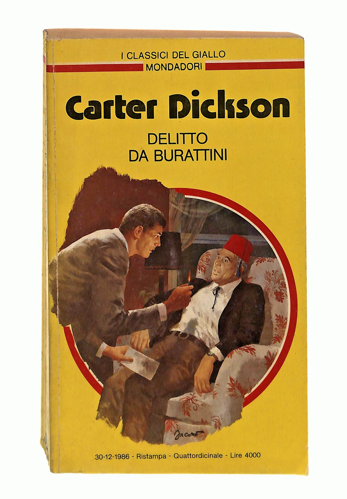 EBOND Delitto Da Burattini Dickson Classici Giallo Mondadori 1986 Libro LI048790