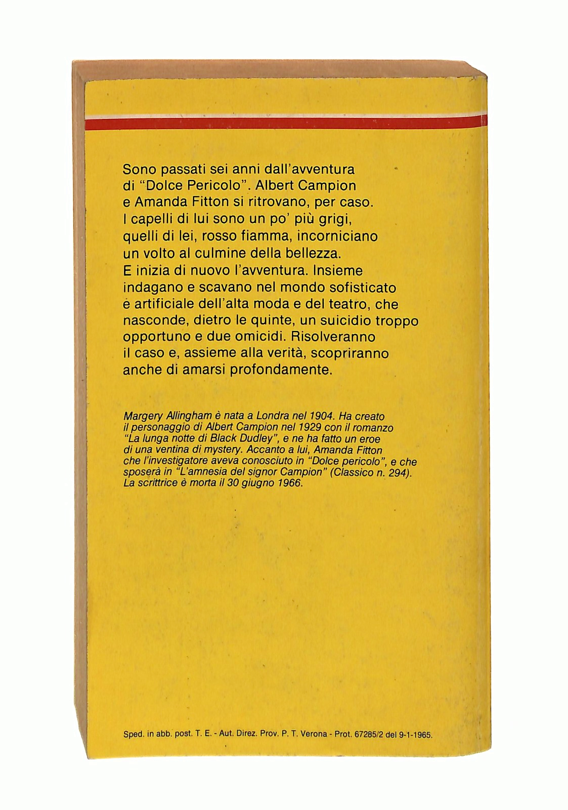 EBOND La Parte Del Destino Allingham Classici Giallo Mondadori Libro LI048792