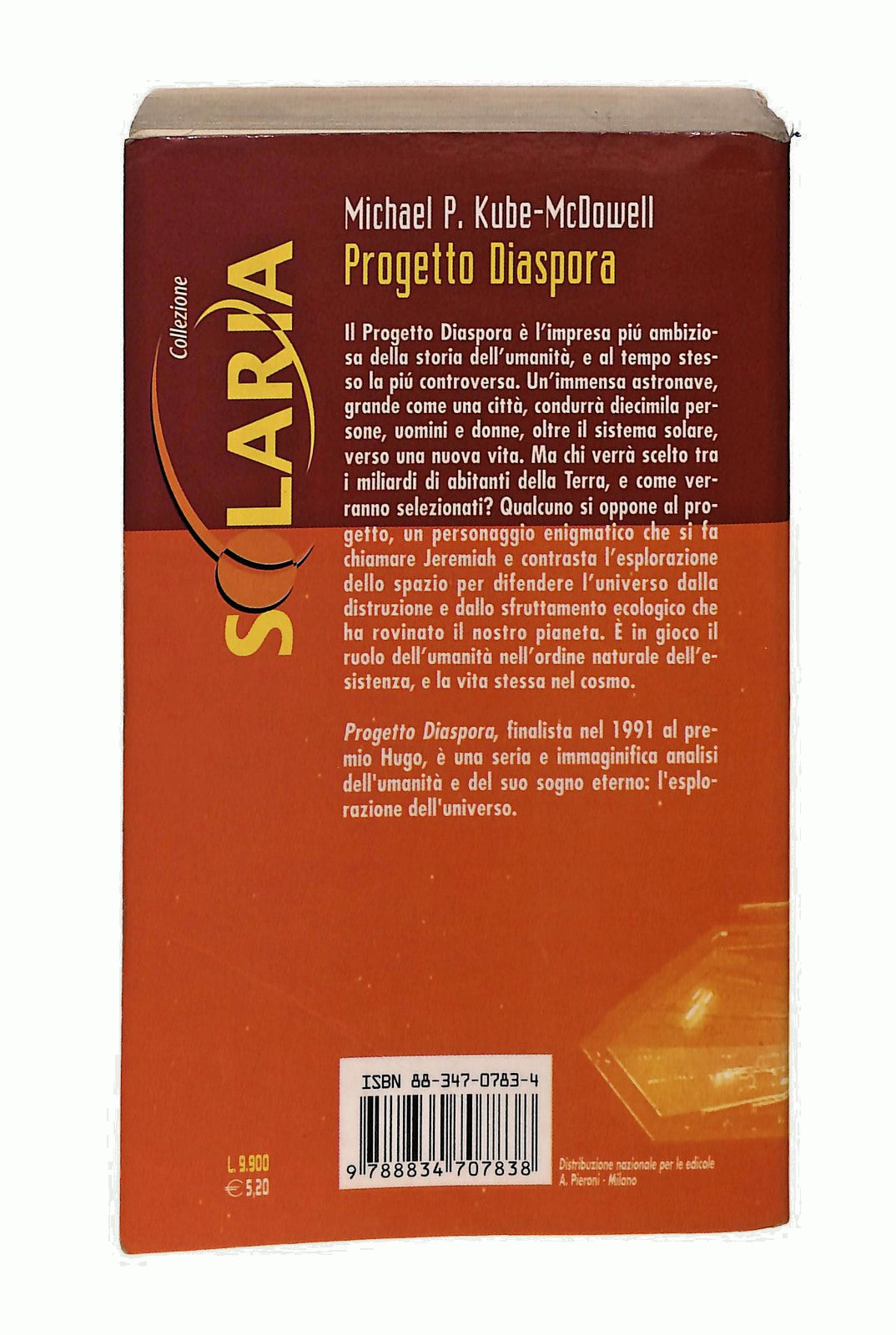 EBOND Progetto Diaspora Kube Mcdowell Fanucci 2000 Libro LI048798