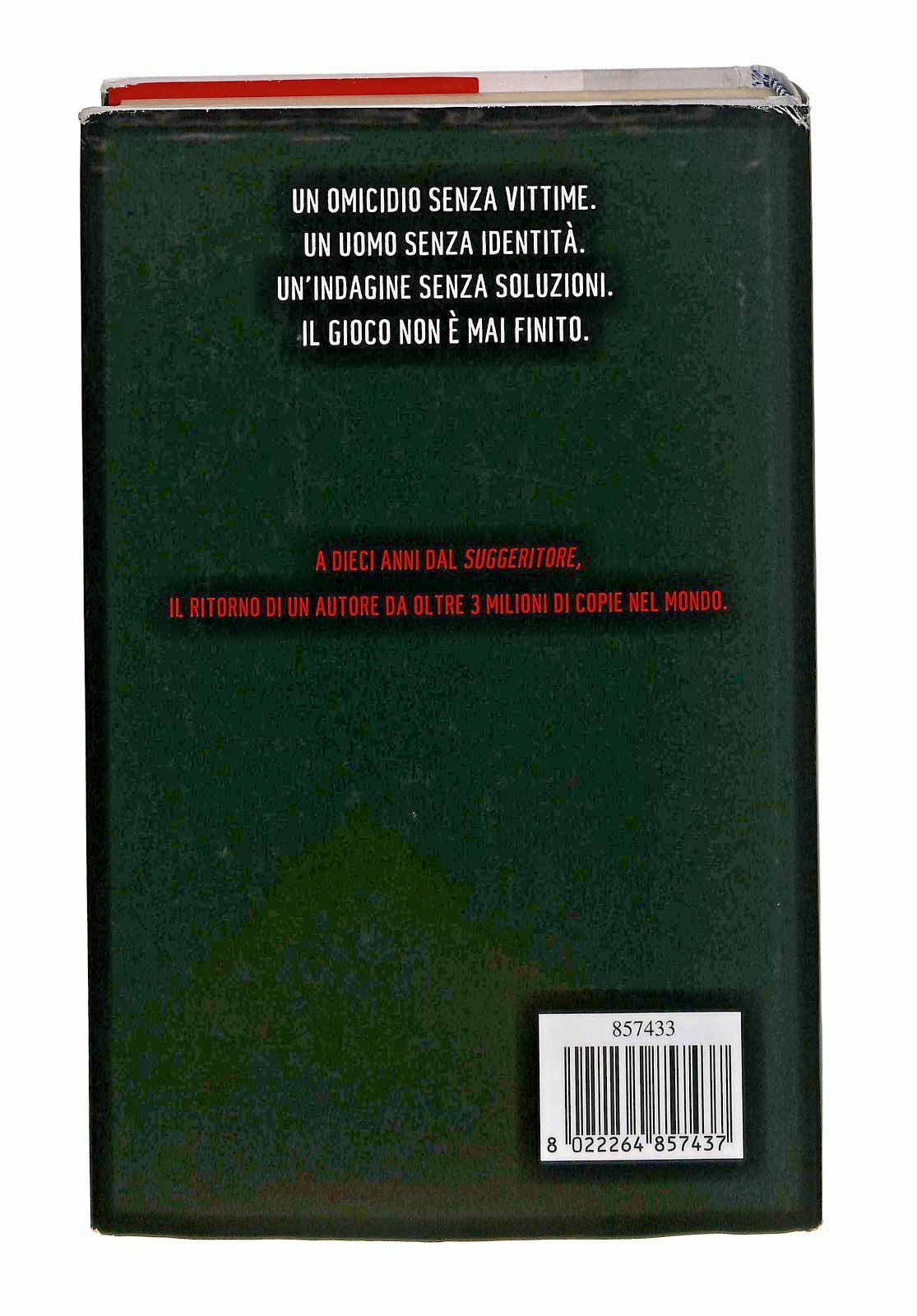 EBOND Il Gioco Del Suggeritore Donato Carrisi Mondolbri 2019 Libro LI048804
