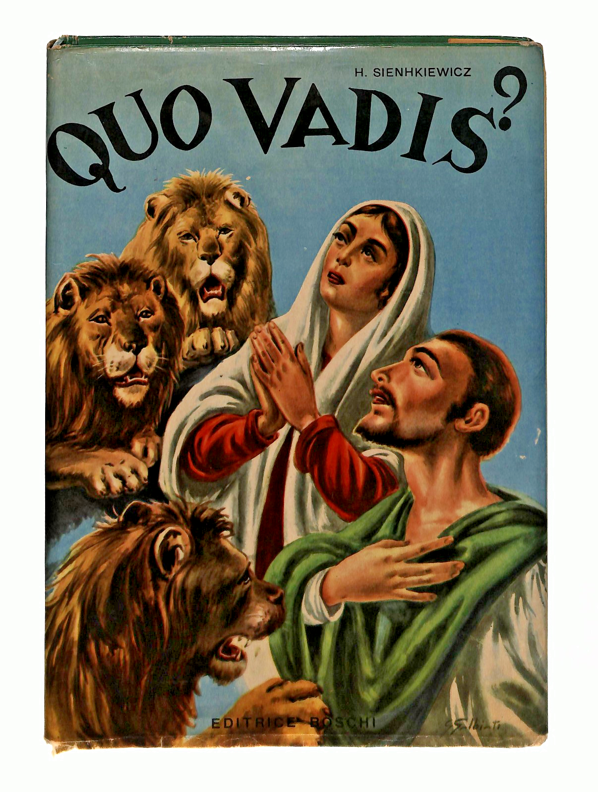 EBOND Quo Vadis Sienhkiewicz Editrice Boschi 1965 Libro LI048838