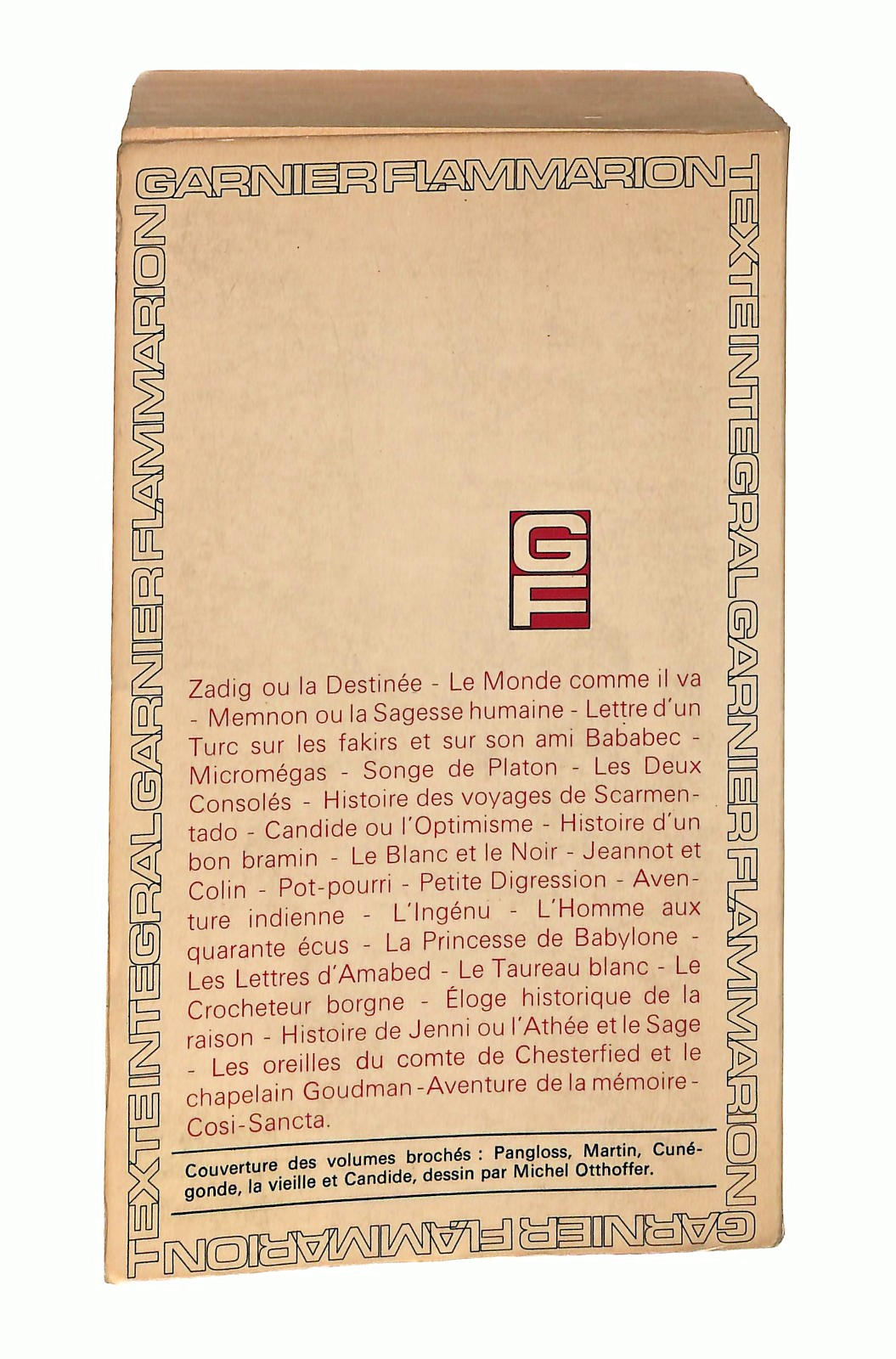 EBOND Romans Et Contes Voltaire Gf In Lingua Francese Libro LI048877