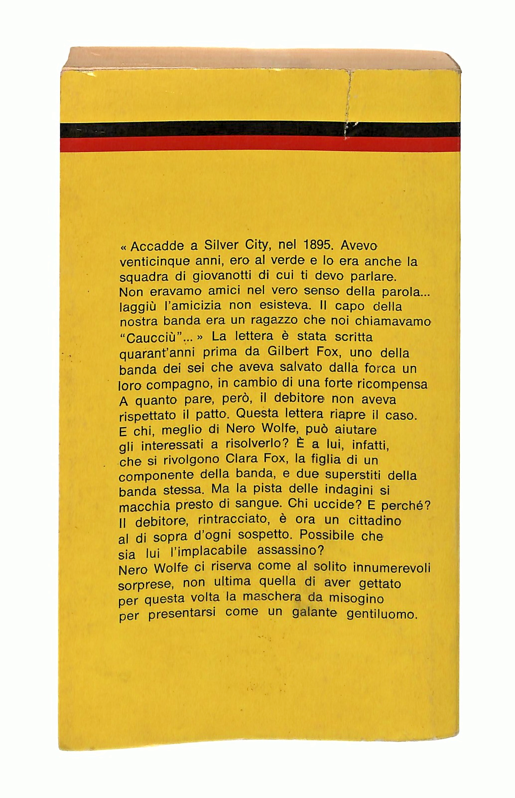 EBOND Sei Per Uno Rex Stout Classici Giallo Mondadori 1978 Libro LI048883