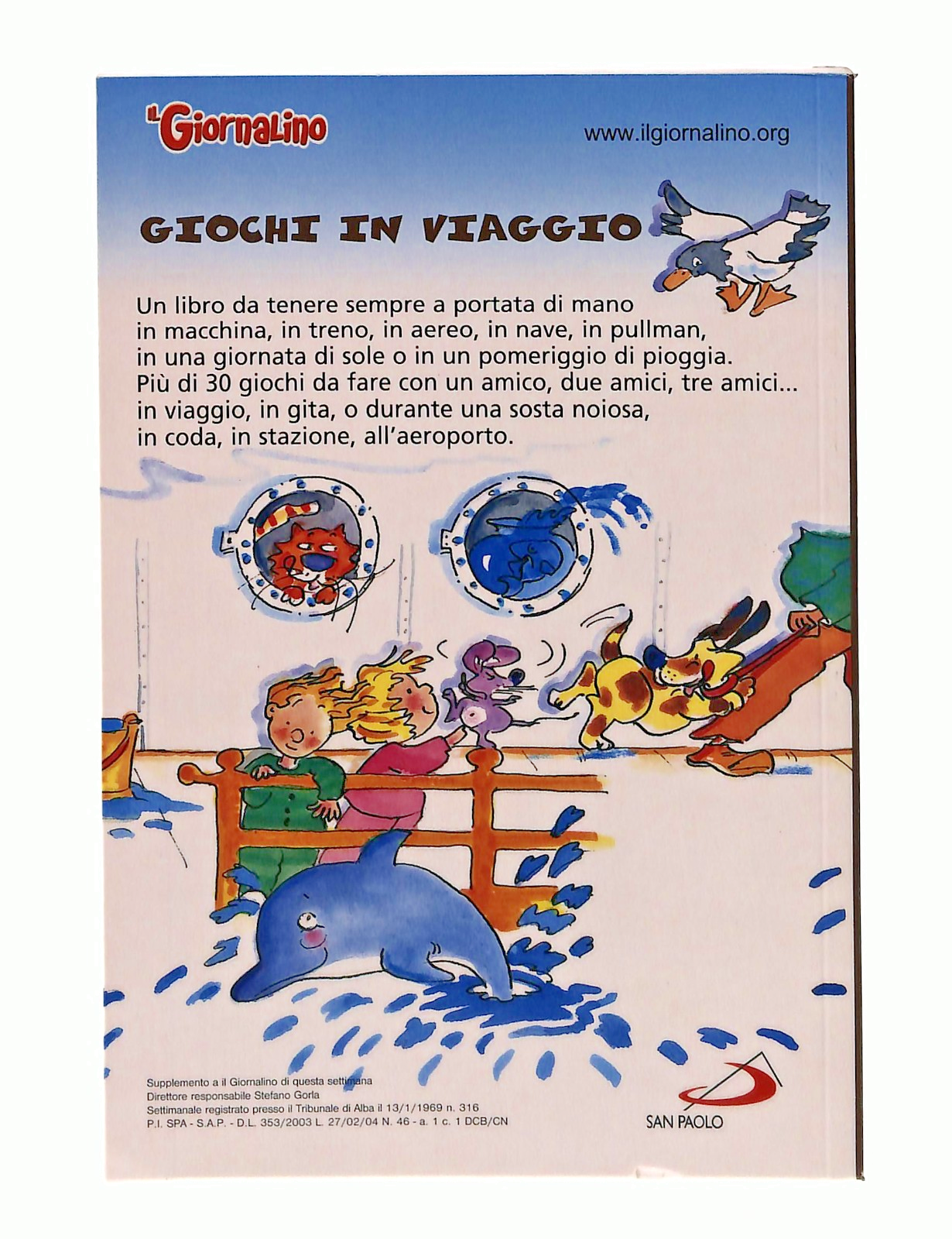 EBOND Giochi In Viaggio Supplemento Ilgiornalino Libretto Libro LI048912