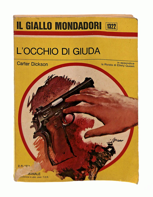 EBOND L Occhio Di Giuda C Dickson Giallo Mondadori 1974 Libro LI048923