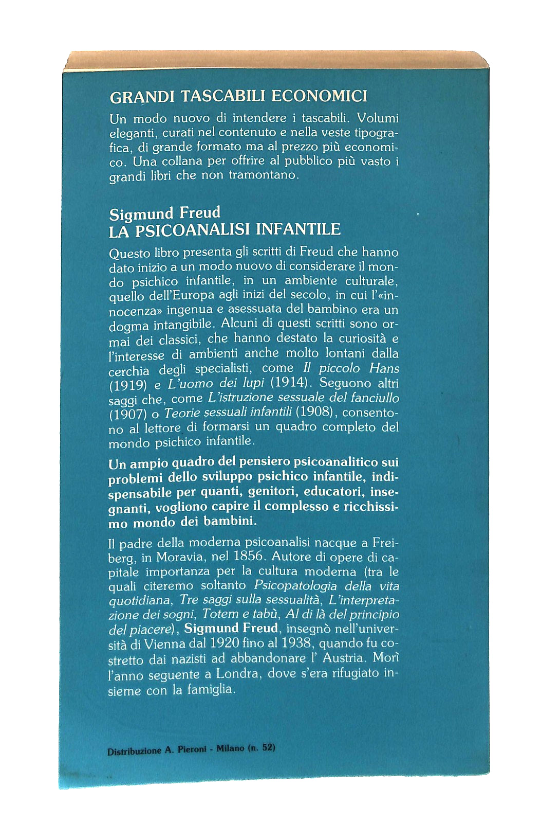 EBOND La Psicoanalisi Infantile Freud Newton Libro LI049004