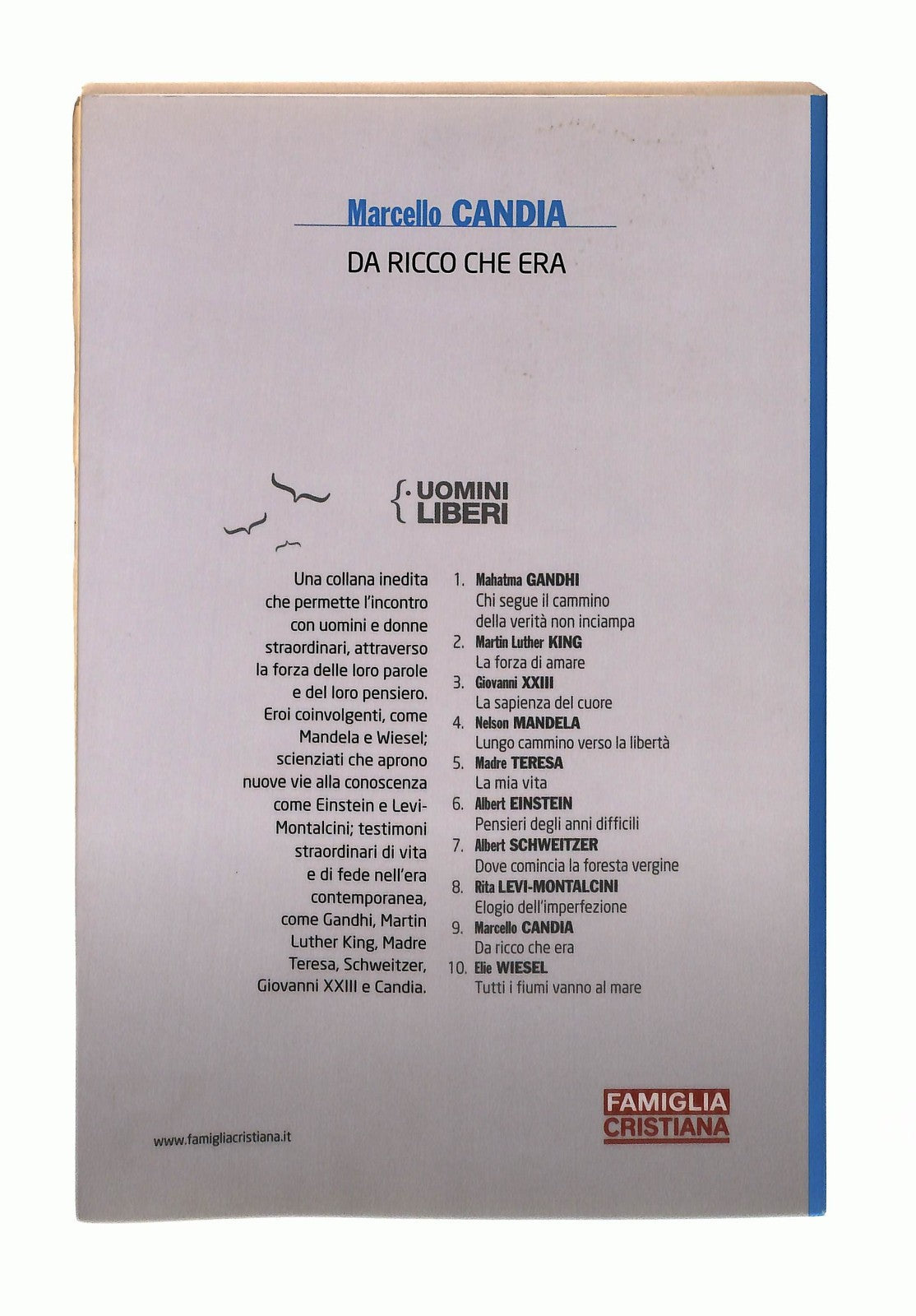 EBOND Da Ricco Che Era Marcello Candia Torelli Famiglia Cristiana Libro LI049010