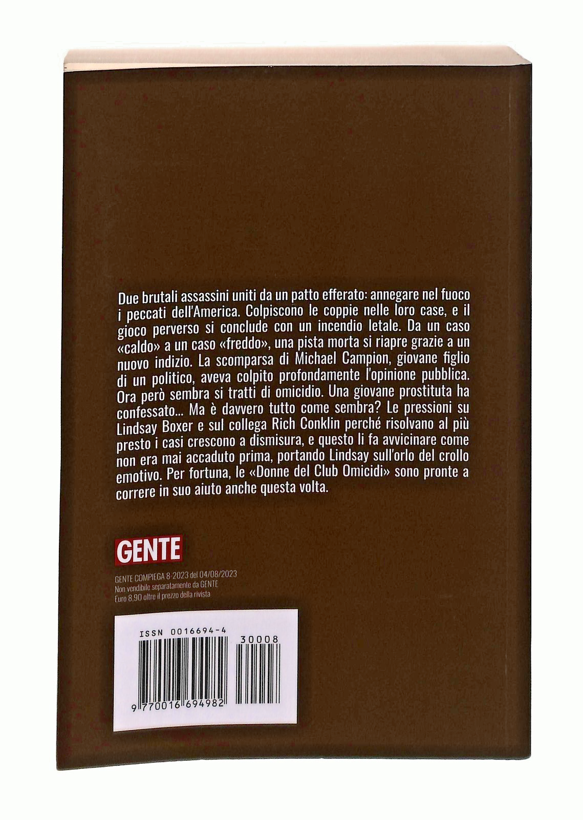 EBOND Il Settimo Inferno James Patterson Gente Libro LI049013