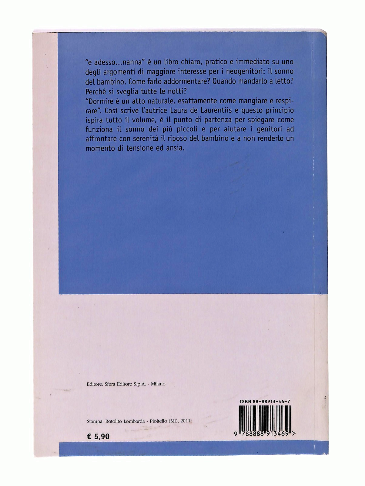 EBOND E Adesso Nanna Laura De Laurentiis Sfera Libro LI049017