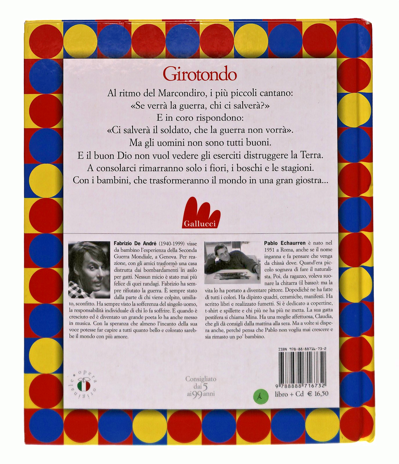 EBOND Girotondo F De Andre P Echaurren Gallucci 2009 ConLibro LI049088