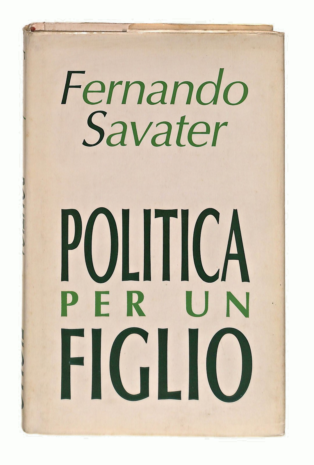 EBOND Politica Per Un Figlio Fernando Savatere 1993 Libro LI049109