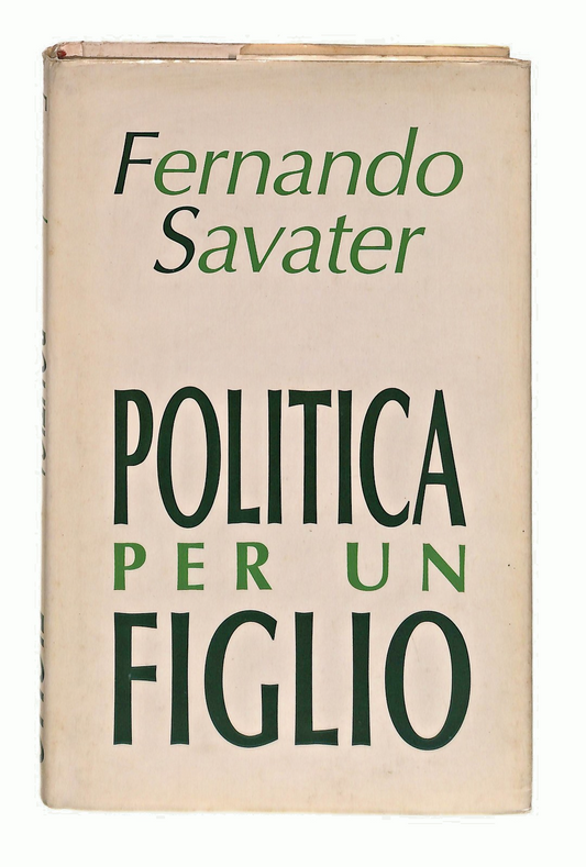 EBOND Politica Per Un Figlio Fernando Savatere 1993 Libro LI049109