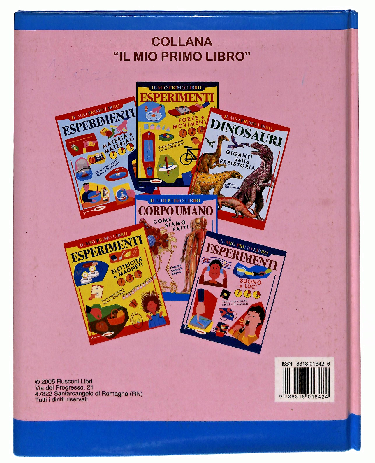 EBOND Corpo Umano Il Mio PrimoJoybook Libro LI049176