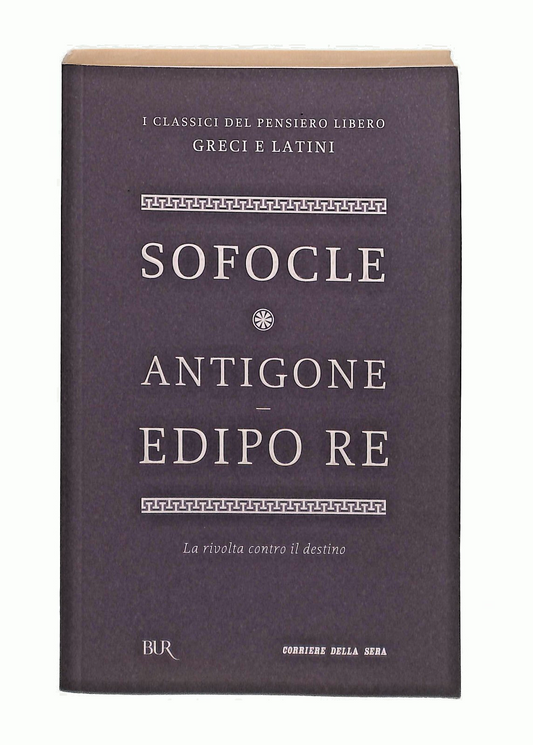 EBOND Antigone Edipo Re Sofocle Bur Corriere Sera Greco a Fronte Libro LI049187