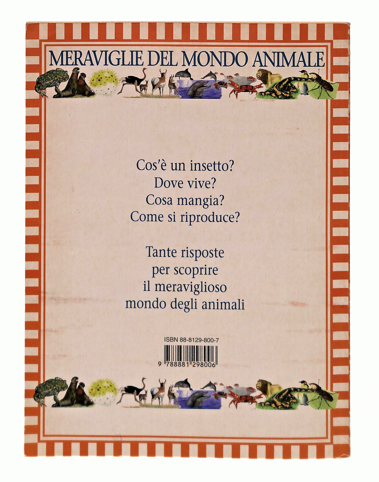 EBOND Insetti e Altri Invertebrati Meraviglie Del Mondo Animale Libro LI049288