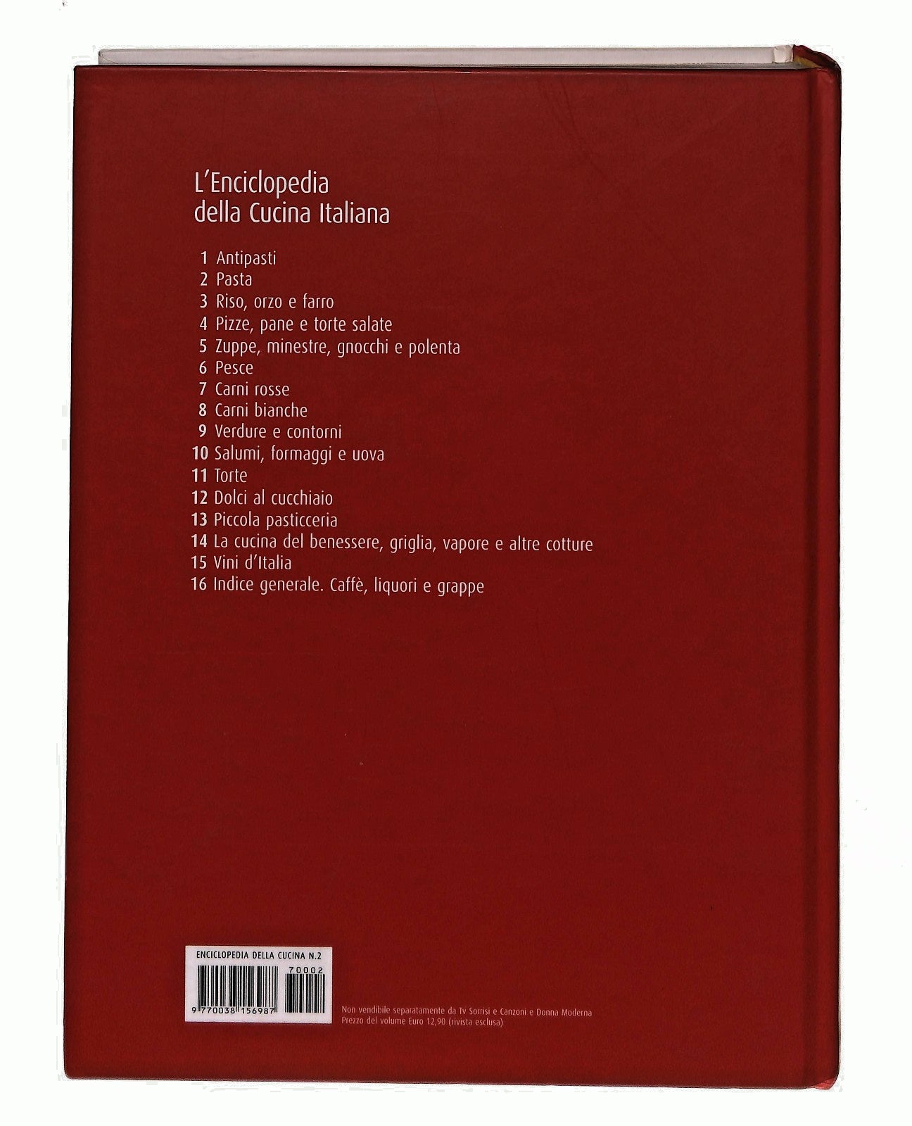 EBOND Pasta Enciclopedia Della Cucina Italiana 2 Editoriale Libro LI049307