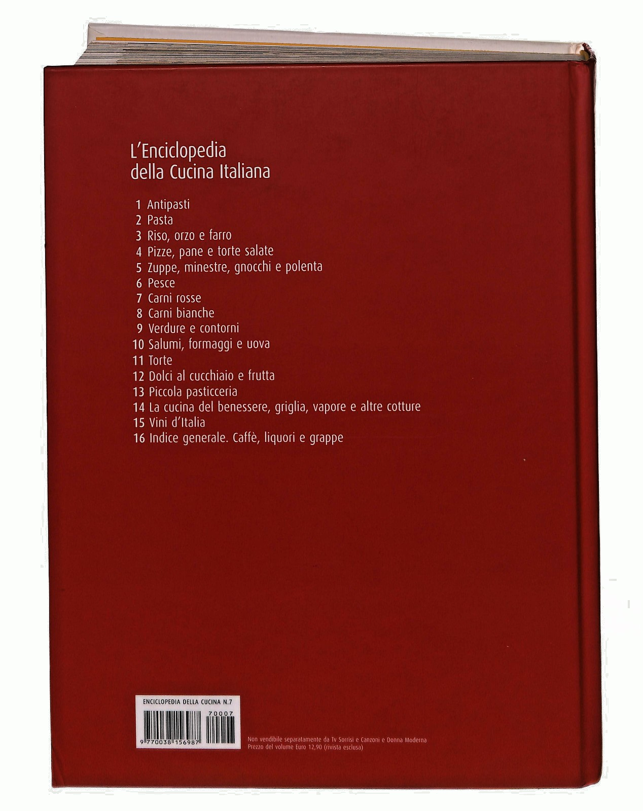EBOND Carni Rosse Enciclopedia Della Cucina Italiana 7 Editoriale Libro LI049331
