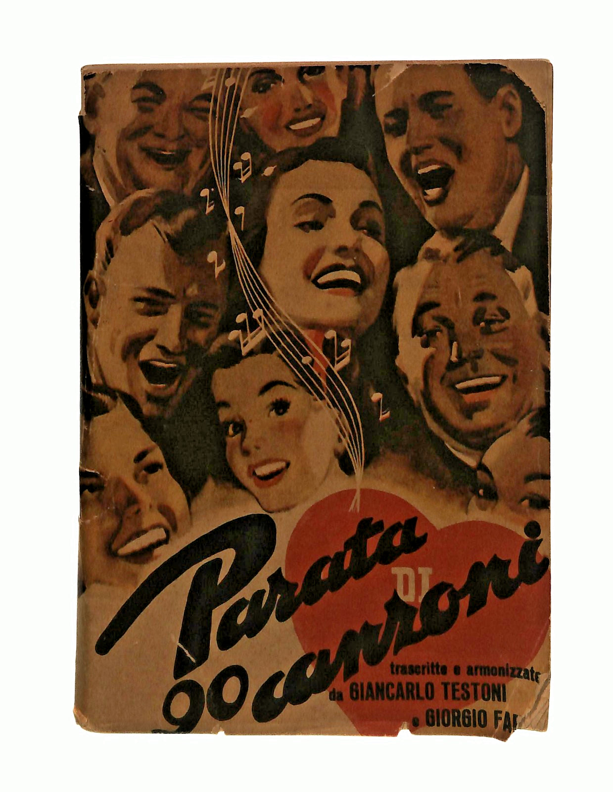 EBOND Parata Di 90 Canzoni Testoni Fabor Libretto Di Spartiti Libro LI049364