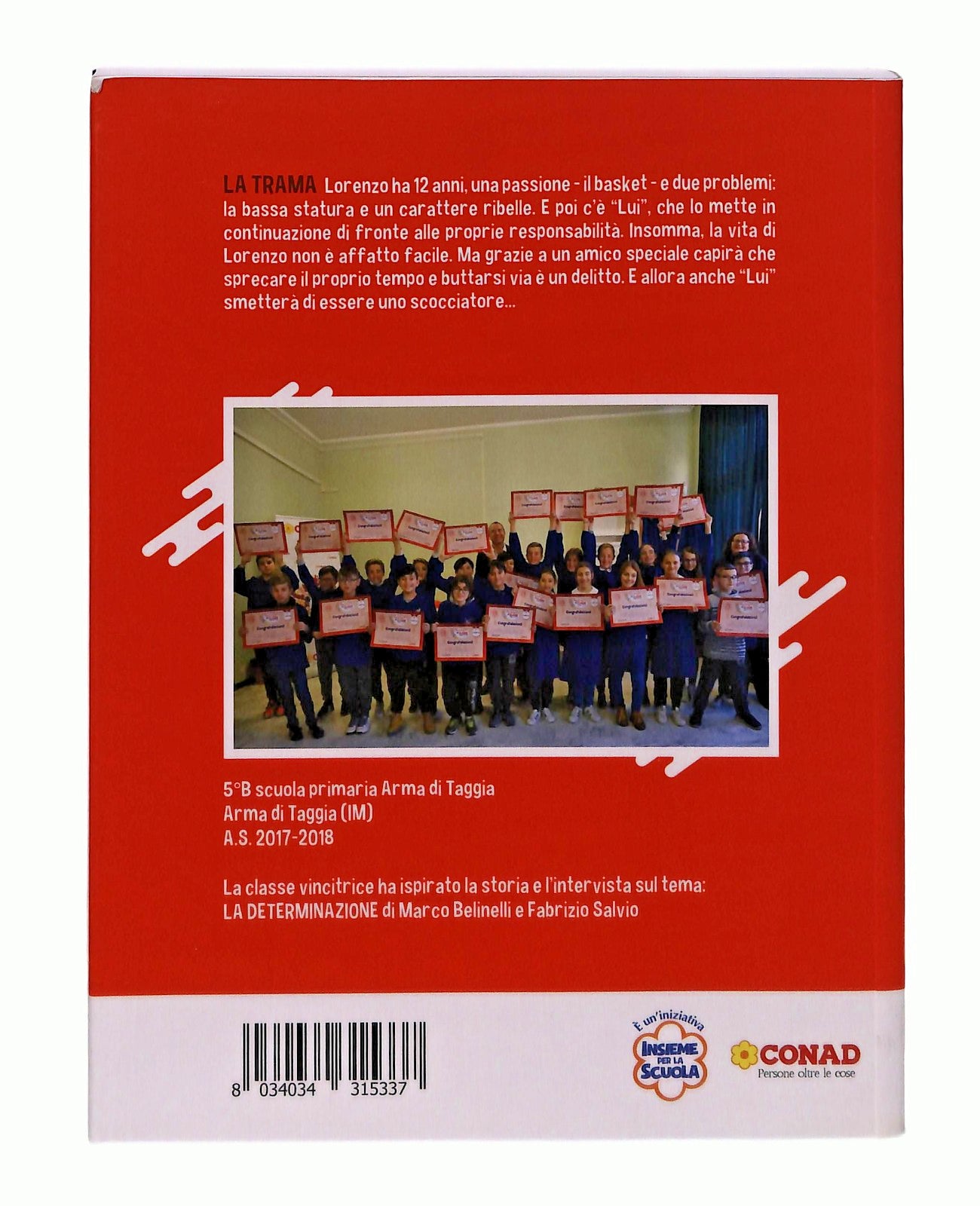 EBOND Voglia Di Vincere Fabrizio Salvio Scrittori Di Classe Conad Libro LI049367