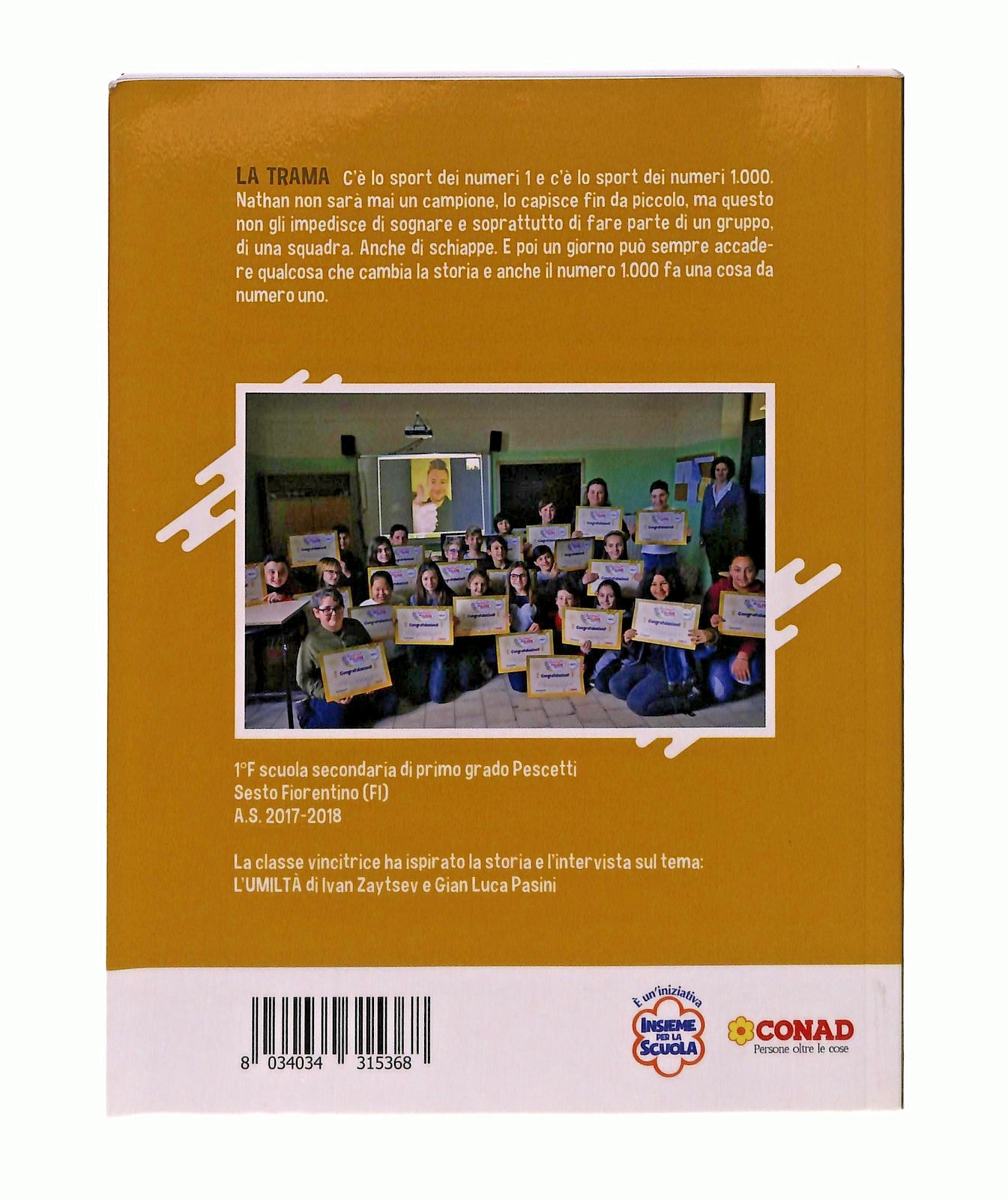EBOND L Ultima Battuta Pasini Scrittori Di Classe Conad Libro LI049378