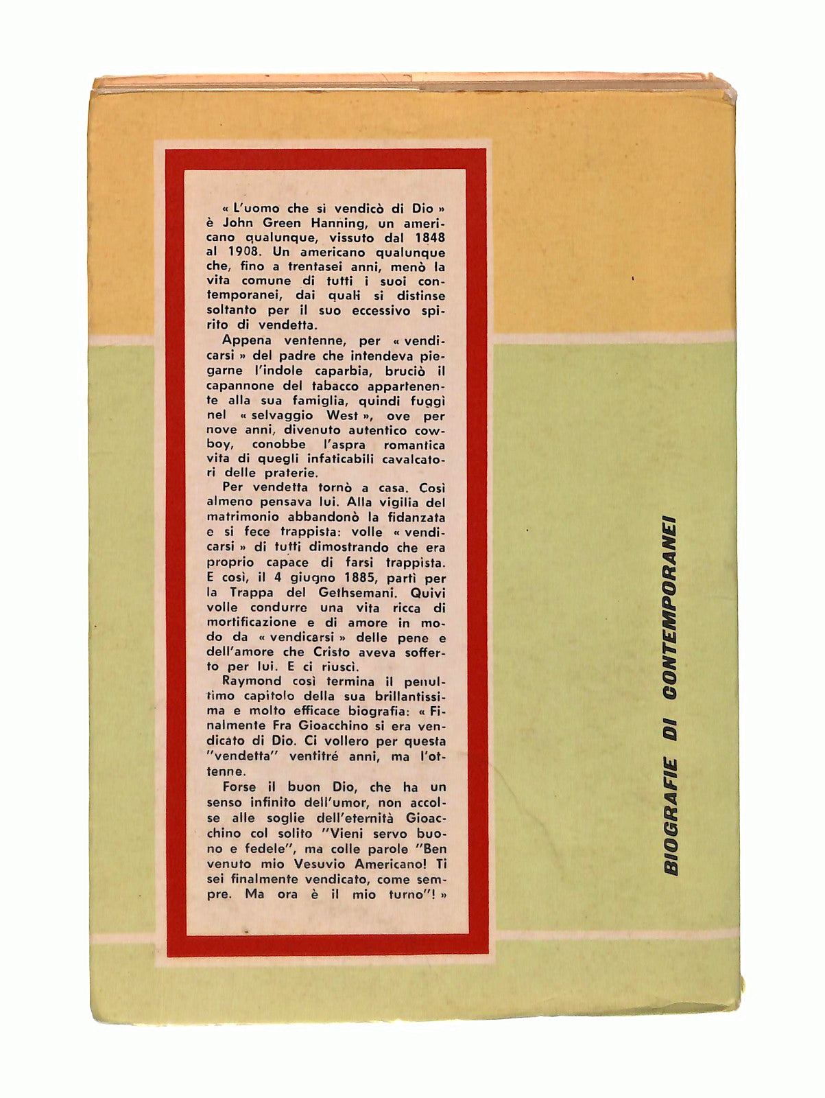 EBOND L Uomo Che Si Vendico Di Dio M Raymond Paoline 1969 Libro LI049387