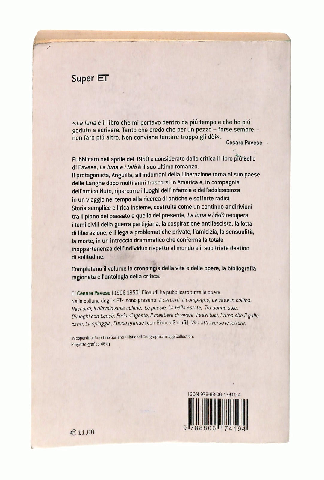 EBOND La Luna e i Falo Cesare Pavese Einaudi 2014 Libro LI049406