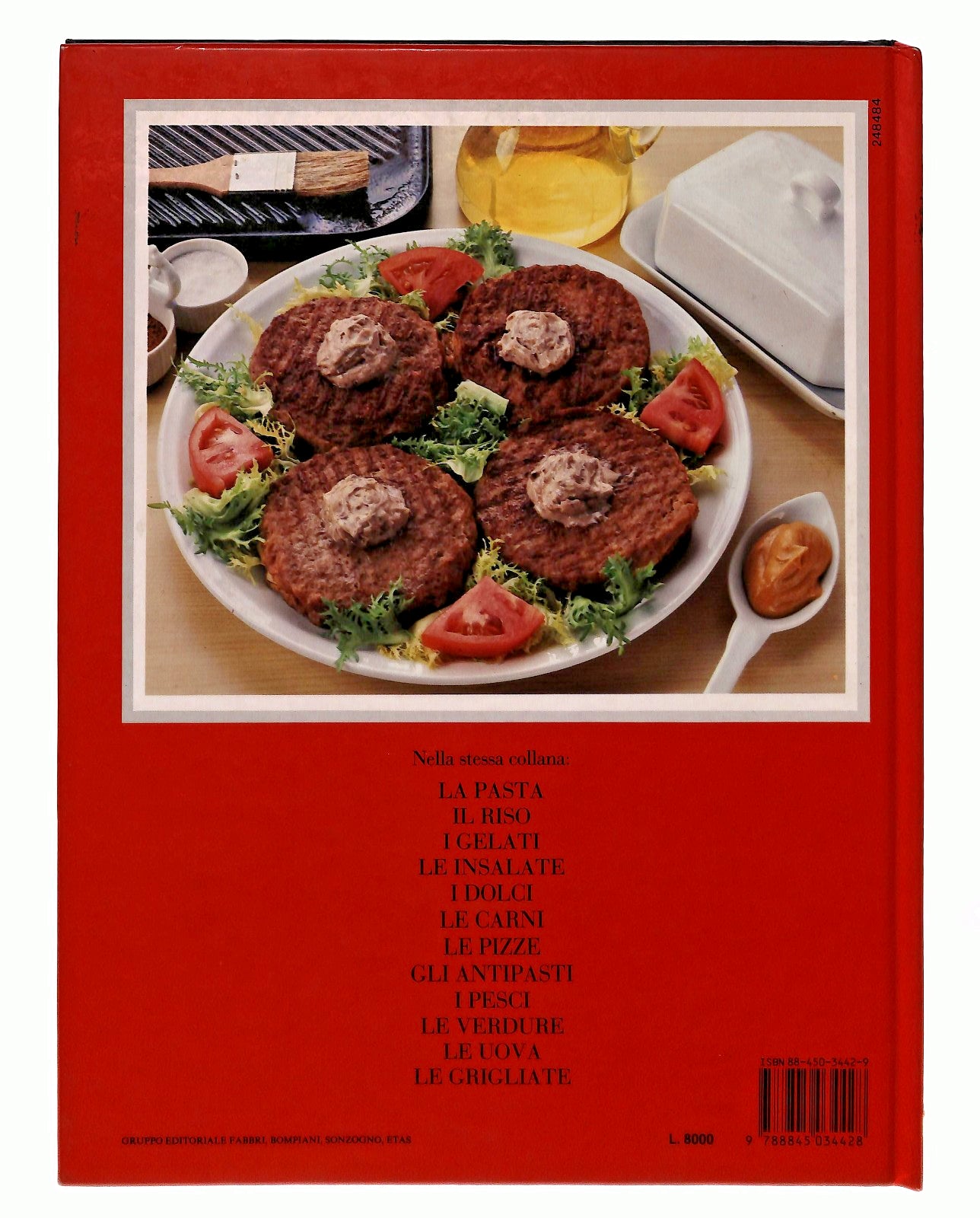 EBOND Le Grigliate Fabbri Editori 1990 Libro LI049408