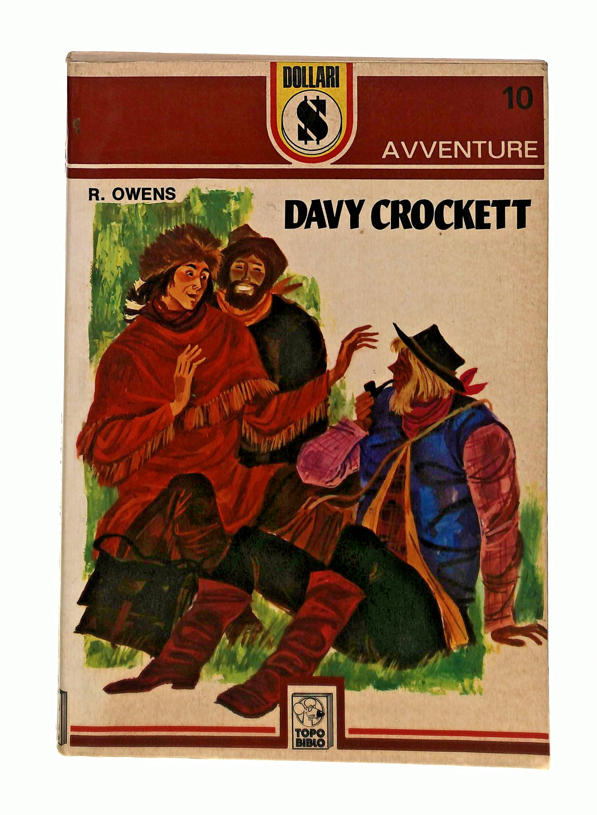 EBOND Davy Crockett R Owens Amz 1973 Libro LI049533