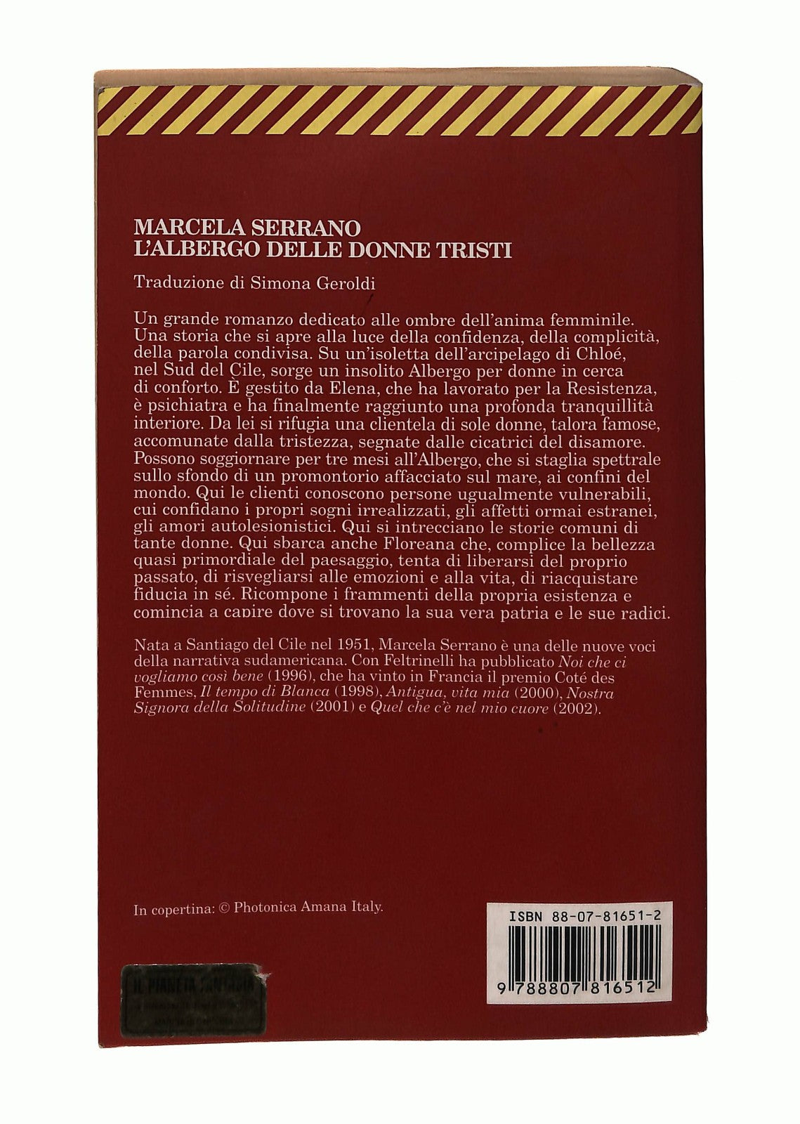 EBOND L Albergo Delle Donne Tristi Marcela Serrano Feltrinelli Libro LI049536