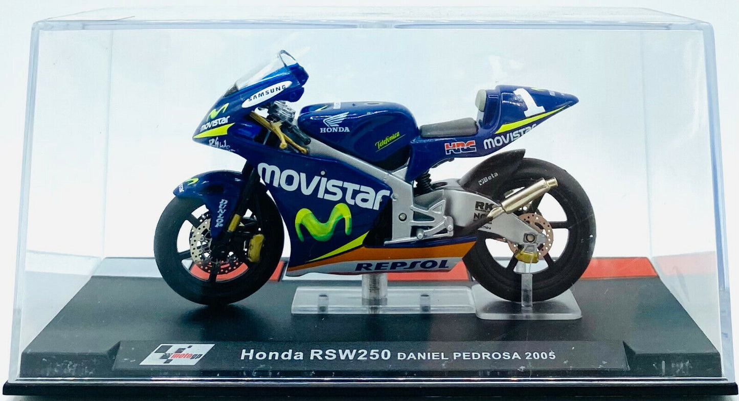 EBOND Modellino Moto Honda RSW250 Daniel Pedrosa - 2005 - 1:24 - 0272