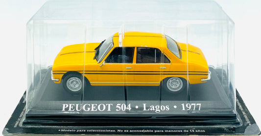 EBOND Modellino Taxi Peugeot 504 - Lagos - 1977 - Die Cast - 1:43 - 0280