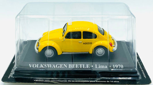 EBOND Modellino Taxi Volkswagen Beetle - Lima - 1970 - Die Cast - 1:43 - 0280