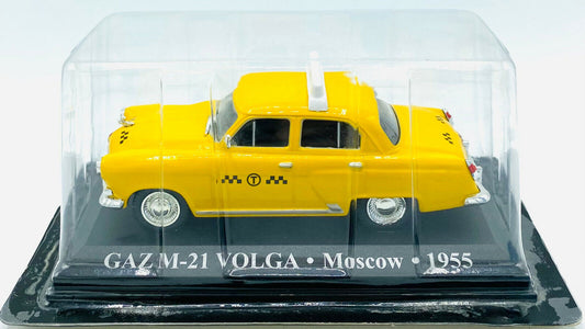 EBOND Modellino Taxi Gaz M-21 Volga - Moscow - 1955 - Die Cast - 1:43 - 0280