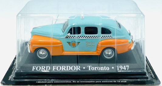 EBOND Modellino Taxi Ford Fordor - Toronto - 1947 - Die Cast - 1:43 - 0280