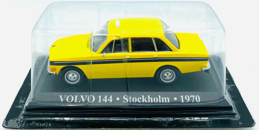 EBOND Modellino Taxi Volvo 144 - Stockholm - 1970 - Die Cast - 1:43 - 0280