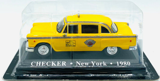 EBOND Modellino Taxi Checker - New York - 1980 - Die Cast - 1:43 - 0281