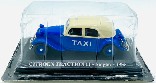 EBOND Modellino Taxi Citroen Traction 11 - Saigon - 1955 - Die Cast - 1:43 0281