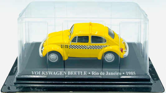 EBOND Modellino Taxi Volkswagen Beetle - Rio De Janeiro - 1985 - 1:43 0281