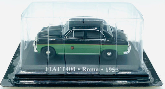 EBOND Modellino Taxi Fiat 1400 - Roma - 1955 - Die Cast - 1:43 0281