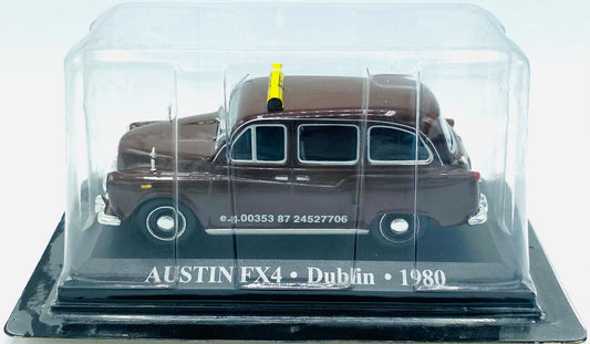 EBOND Modellino Taxi Austin FX4 - Dublin - 1980 - Die Cast - 1:43 0281