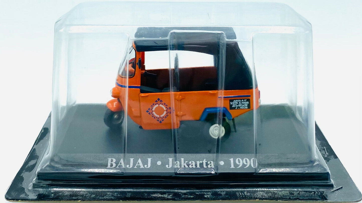 EBOND Modellino Taxi Bajaj - Jakarta - 1990 - Die Cast - 1:43 - 0281