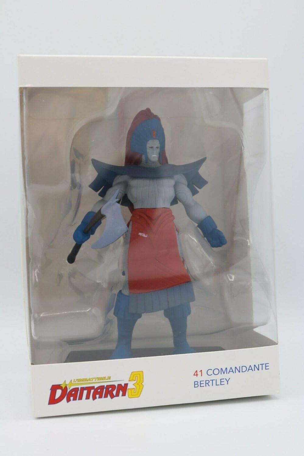 EBOND L'Imbattibile Daitarn 3 3D Collection 41 COMANDANTE BERTLEY Figure