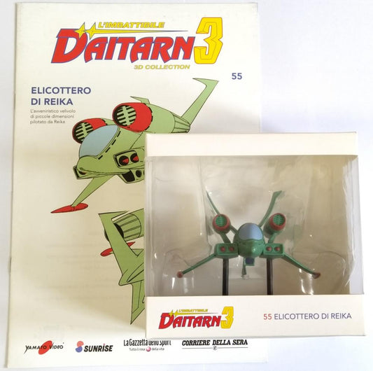 EBOND L'Imbattibile Daitarn 3 3D Collection 55 ELICOTTERO DI REIKA Figure