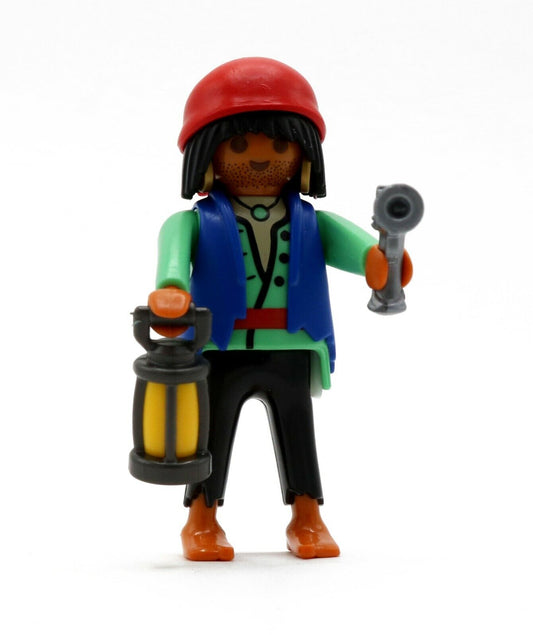 EBOND PLAYMOBIL PERSONAGGIO PIRATA CON LANTERNA